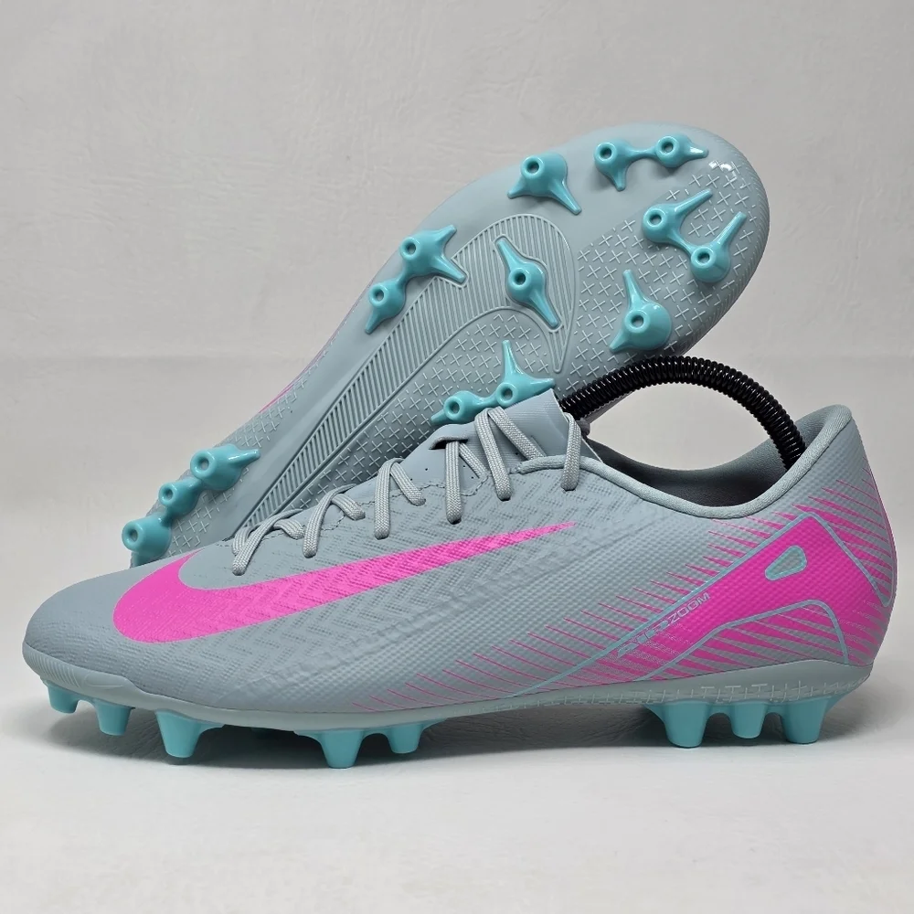 Nike Mercurial FG Firm Ground Soccer Cleats Shoes Mens Size 9 Blue FQ8374-301